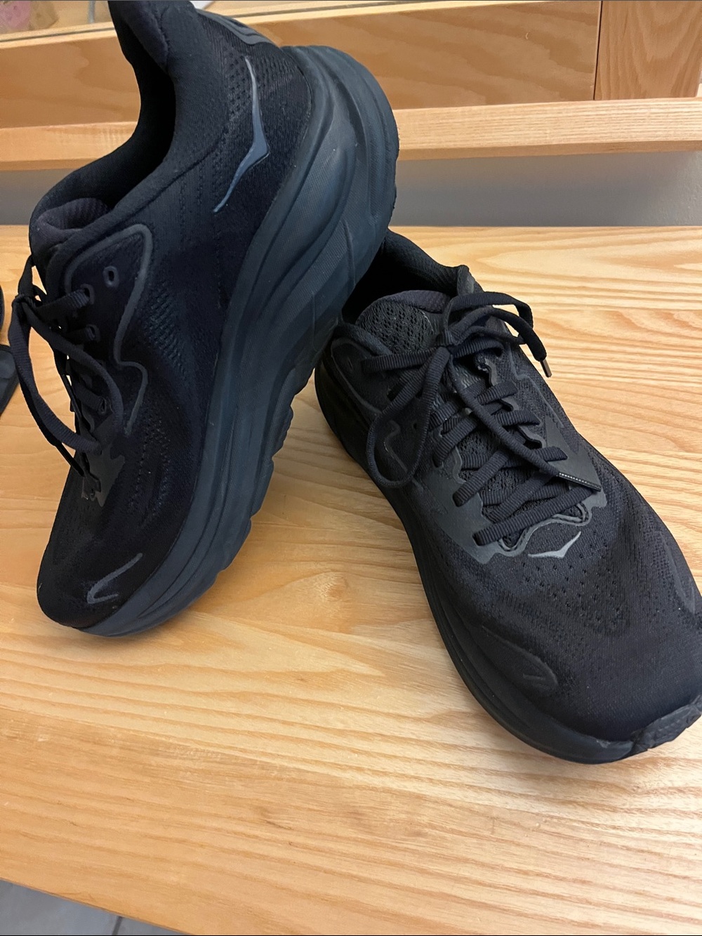 Hoka Men's Black Athletic Running Shoes